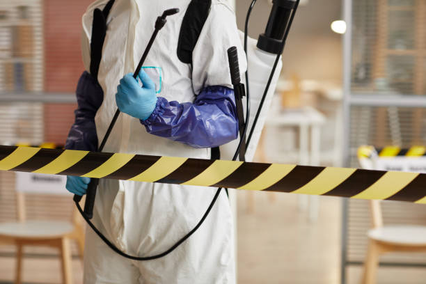 Professional Biohazard technician working in Byron, GA